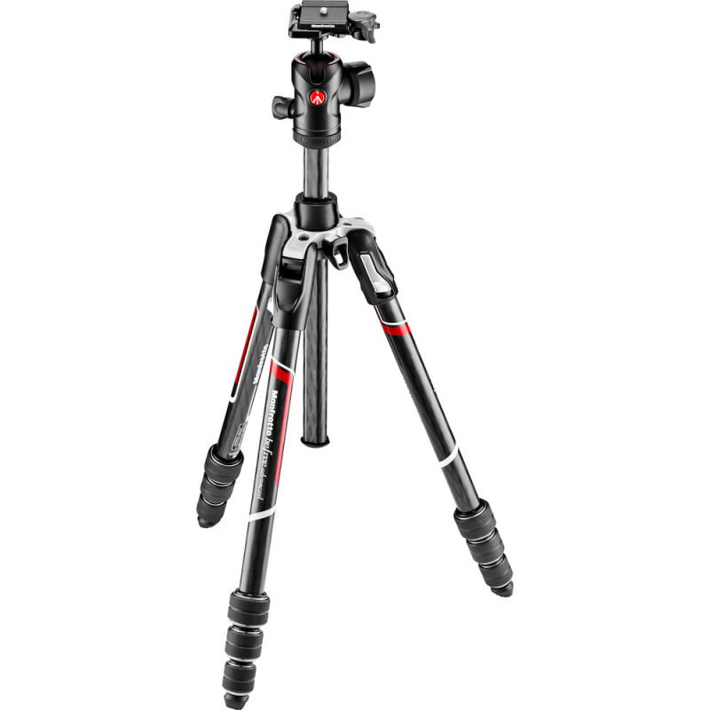 картинка Штатив Manfrotto MKBFRTC4-BH BEFREE ADV CF штатив з головою (MKBFRTC4-BH) от магазина Chako.ua