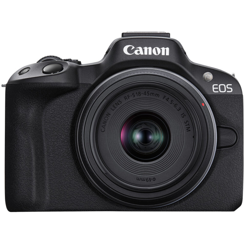картинка Фотокамера Canon EOS R50 + RF-S 18-45 IS STM Black  от магазина Chako.ua