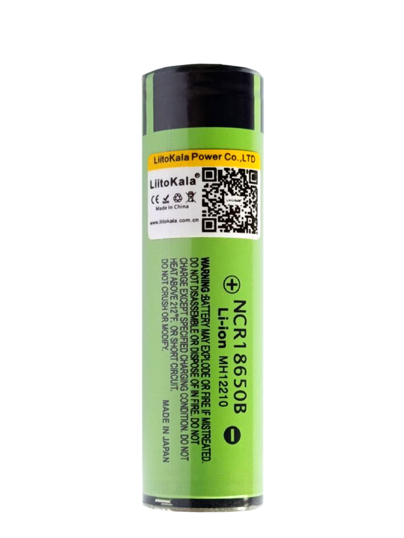 картинка Акумулятор 18650 LiitoKala Lii-34B (3400 mAh) захист от магазина Chako.ua