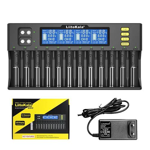 картинка Зарядное устройство LiitoKala Lii-S12 от магазина Chako.ua