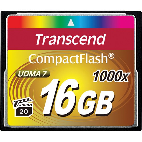 картинка Карта пам'яті Transcend CF 16 GB (1000X) (TS16GCF1000) от магазина Chako.ua